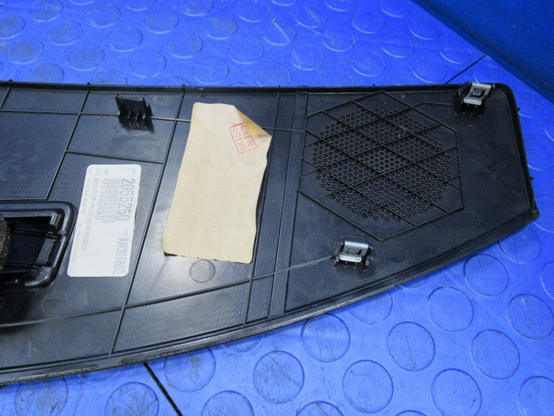 08-14 Dodge Challenger SRT8 Dash Defrost Upper Trim Panel Grille Dark 