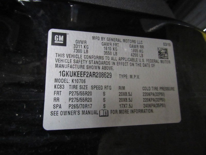 08-14 Escalade Yukon Tahoe Sunroof Sun Roof Electric Drive Motor MOTOR