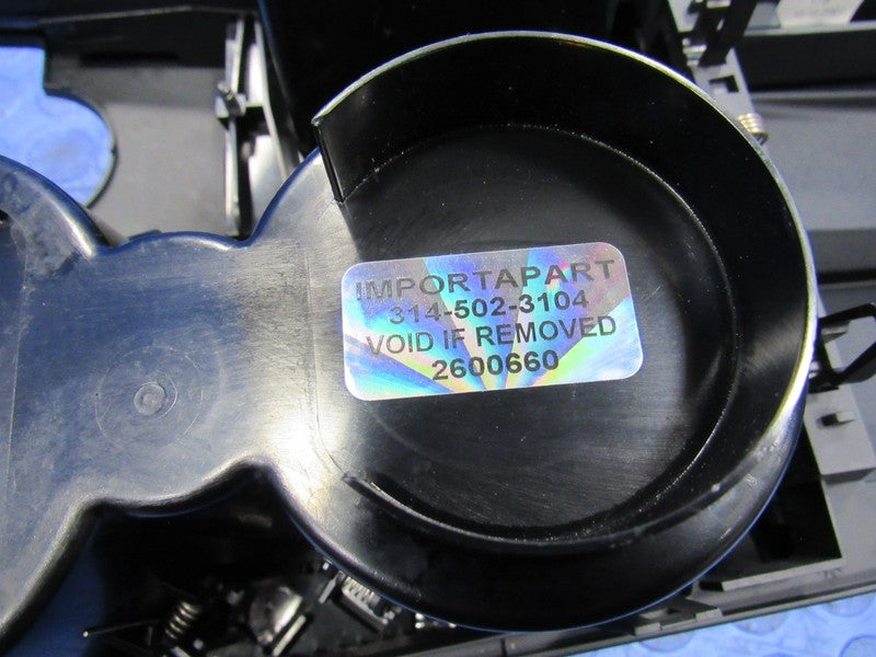 08-14 Mercedes C300 C350 W204 Center Console Armrest Lid Cupholder Bla