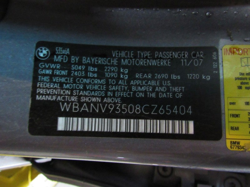 08-10 BMW E60 535xi ABS Anti Lock Brake Pump P/N 6 783 366