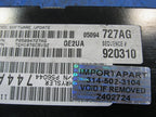 PROGRAMMED PLUG & PLAY 06 Jeep Commander 5.7L 4X2 ECU 05094727AG 727 P