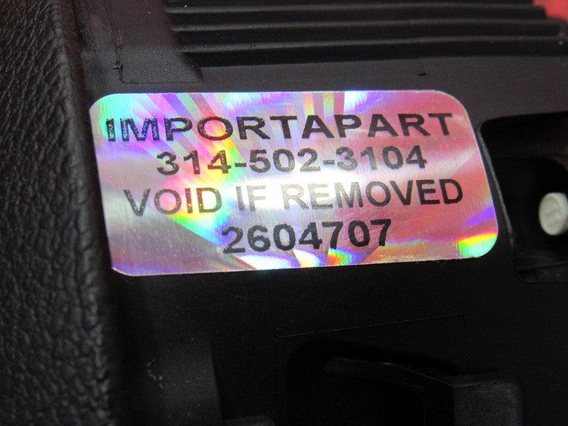 2O-22 Kia Soul Driver Steering Wheel Mounted Airbag Air Bag Black OEM 