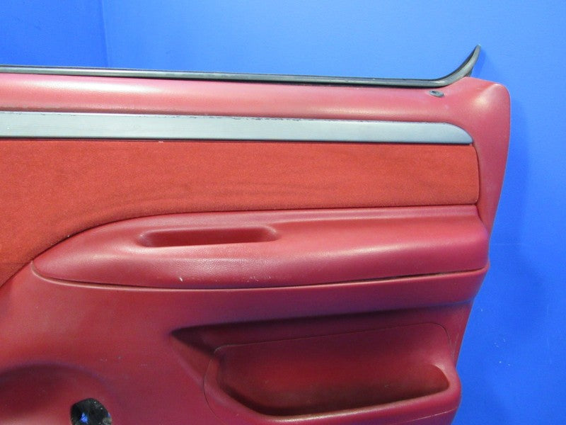 92-96 Ford F150 F250 F350 Bronco Left Right Door Panel Card Set Pair R
