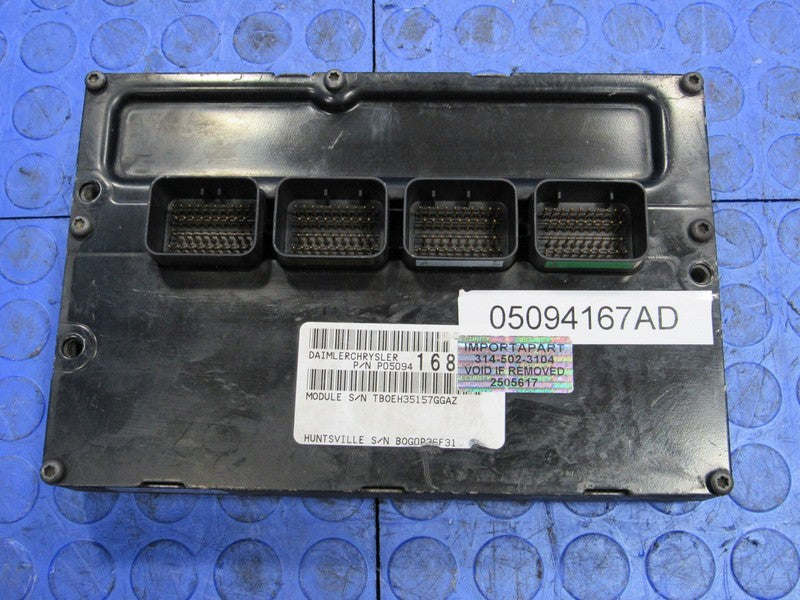 PROGRAMMED PLUG & PLAY 06 Dodge Caravan 2.4L ECM 05094167AD 167 PROG 5