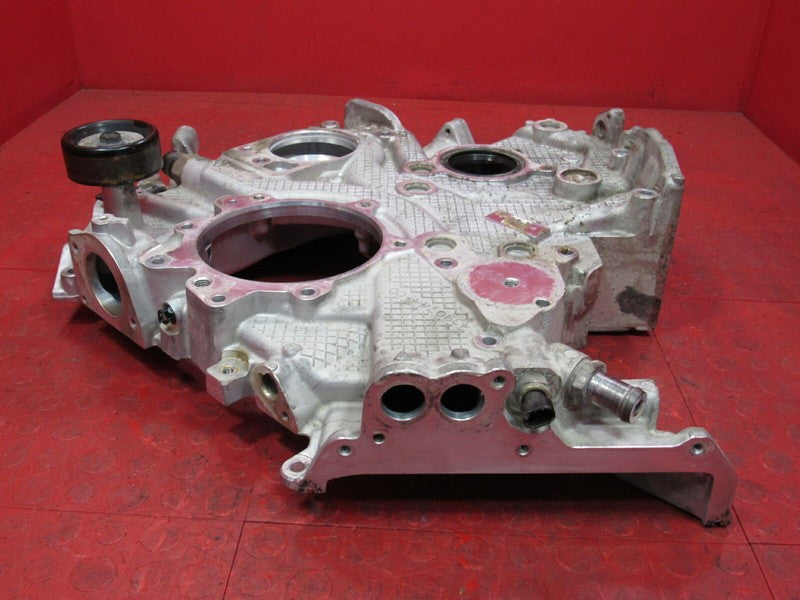 16-19 Nissan Titan XD Cummins 5.0L V8 Turbo Diesel Front Timing Cover 