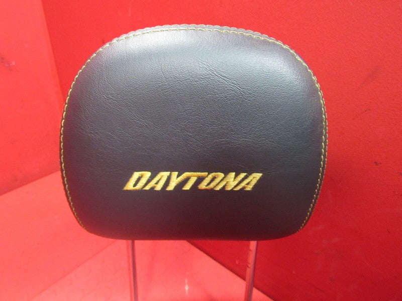 06 Dodge Charger Daytona RT Top Banana Front Set Seat Headrest Black/Y