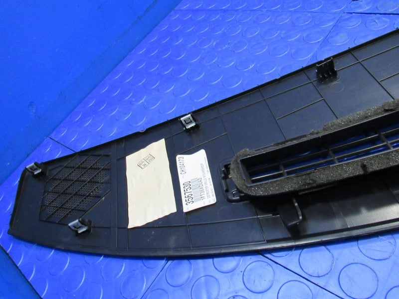 08-14 Dodge Challenger SRT8 Dash Defrost Upper Trim Panel Grille Dark 