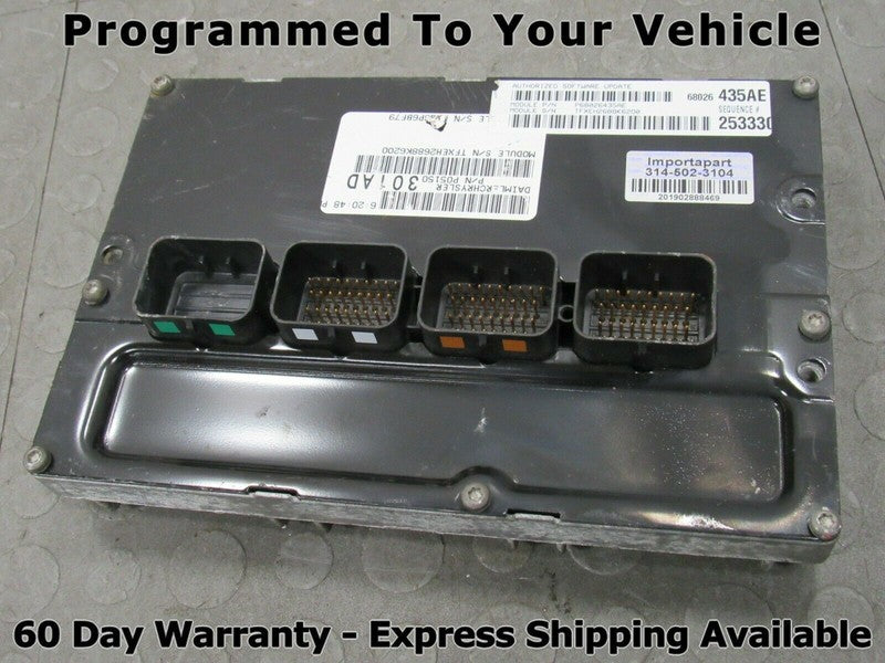 09 Charger Challenger 300 RWD ECU ECM PCM Engine Computer 68026435AE 4