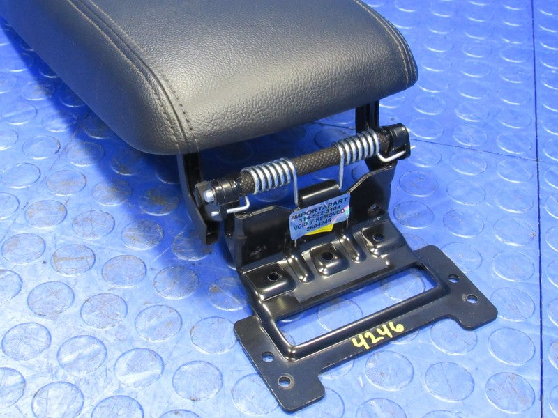 16-20 Kia Optima Center Console Storage Lid Armrest Leather Black OEM 