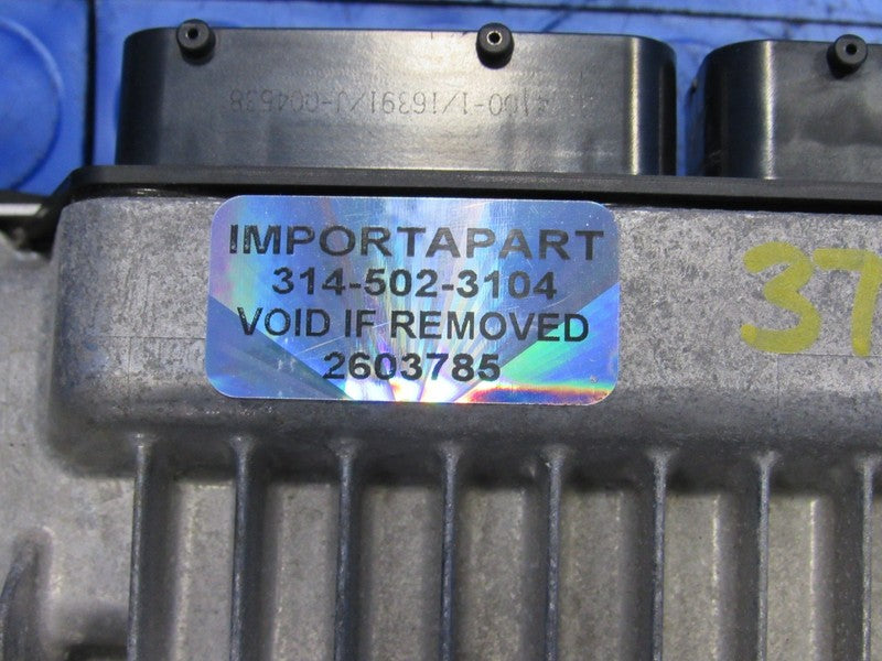 16-17 Honda Civic 2.0 liter CVT ECU ECM PCM Engine Computer 37820-5BA-