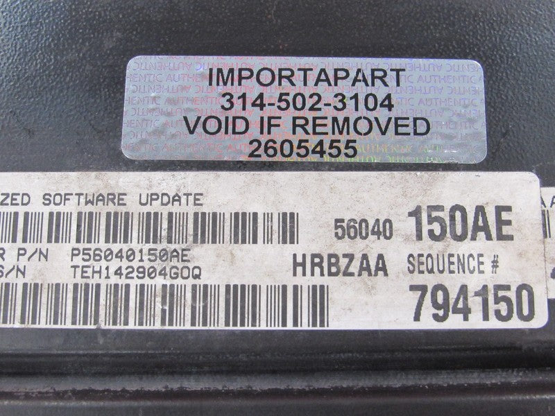 PLUG & PLAY 99 Dodge Ram 5.9L AT Engine Computer ECU 56040150 PROG 545
