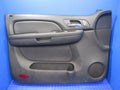 07-09 Yukon Tahoe Suburban Front LH Left Driver Door Panel Ebony Black