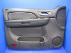 07-09 Yukon Tahoe Suburban Front LH Left Driver Door Panel Ebony Black