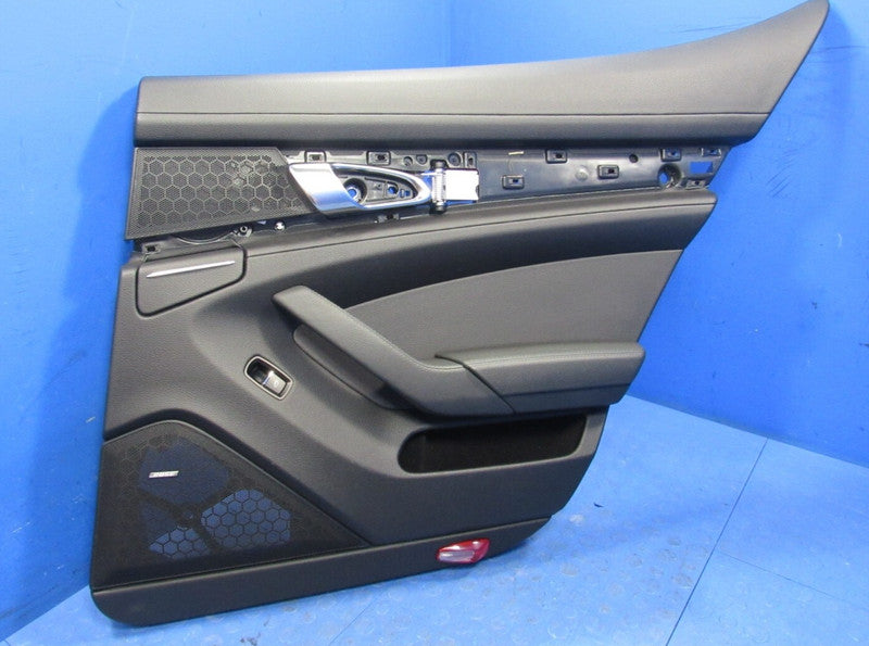 10-16 Porsche Panamera Rear Right Passenger Interior Door Panel Bose B