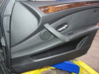 08-10 BMW 528 535 550 Right RH Passenger Side Front Door Trim Panel Bl