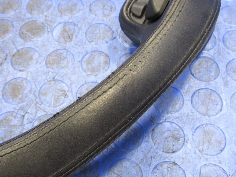 96-02 BMW Z3 Left Driver Interior Door Grab Handle Pull Leather Black 
