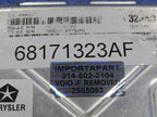 13 Dodge Charger 3.6L RWD ECU ECM PCM Engine Computer 68171323AF 323 P