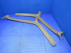 92-96 Ford F150 F250 F350 Bronco Right Left A-Pillar Trim Set Tan Moch