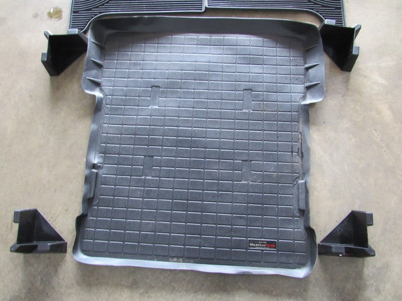 98-07 Lexus LX470 All Weather Floor Mats Cargo Mat Rubber Black SET 30