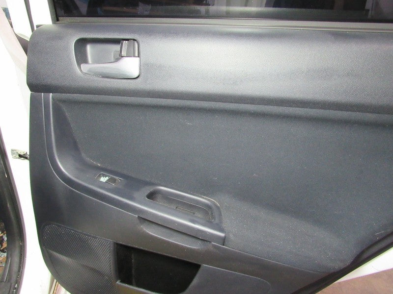 08-13 Mitsubishi Lancer Sedan Right RH Passenger Side Rear Door Trim P