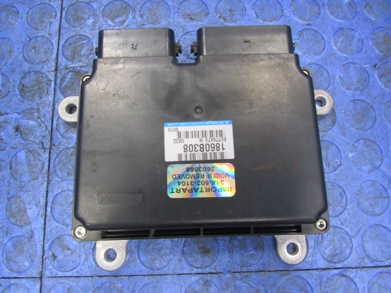 2010 Mitsubishi Lancer Ralliart 2.0 ECU ECM PCM Engine Computer 1860B3