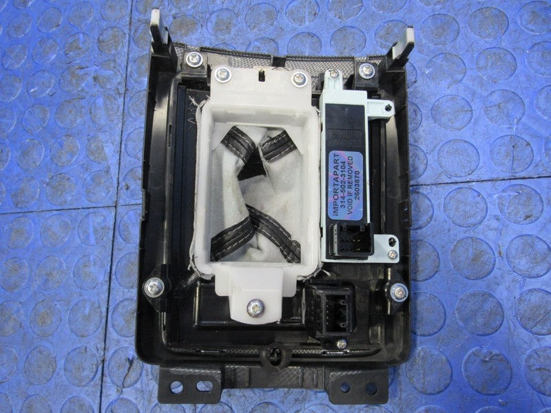 08-15 Mitsubishi Lancer Ralliart Evolution SST Shifter Surround Trim B