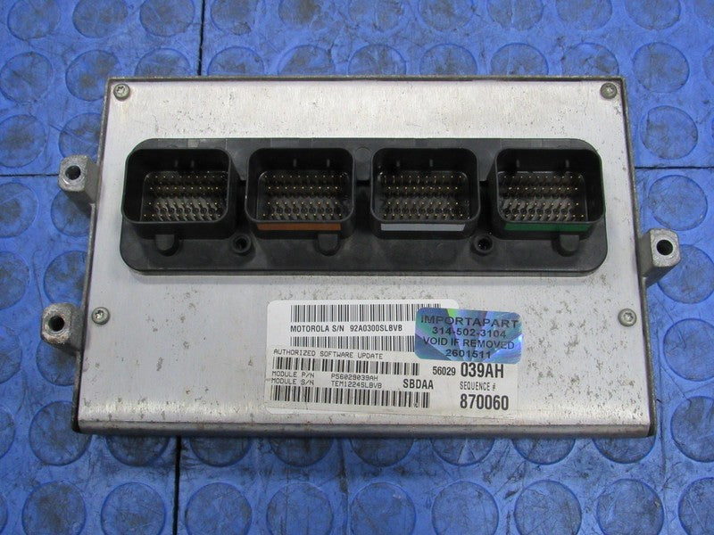 PLUG & PLAY 04 Dodge Durango 5.7 V8 Hemi Engine Computer ECU 56029039 