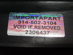 10 Lincoln MKT Lane Departure Keep Assist System Camera Windshield Mou