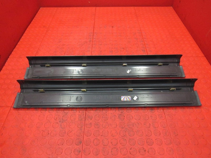 98-04 Mercedes SLK R170 Door Sill Kick Scuff Step Panel Plate Rail Set