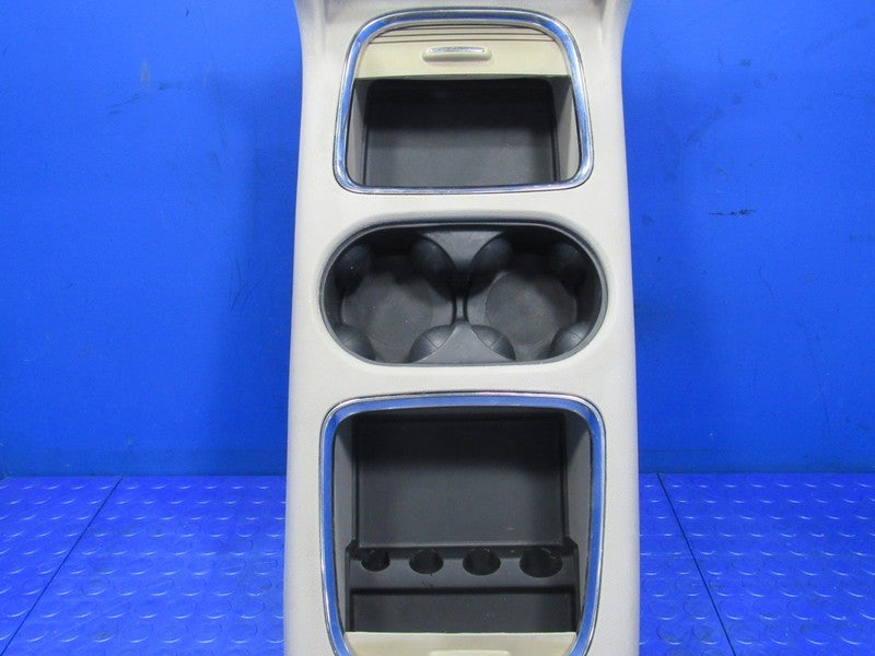 12-20 Dodge Grand Caravan Front Center Cup Holder Console Assembly Tan