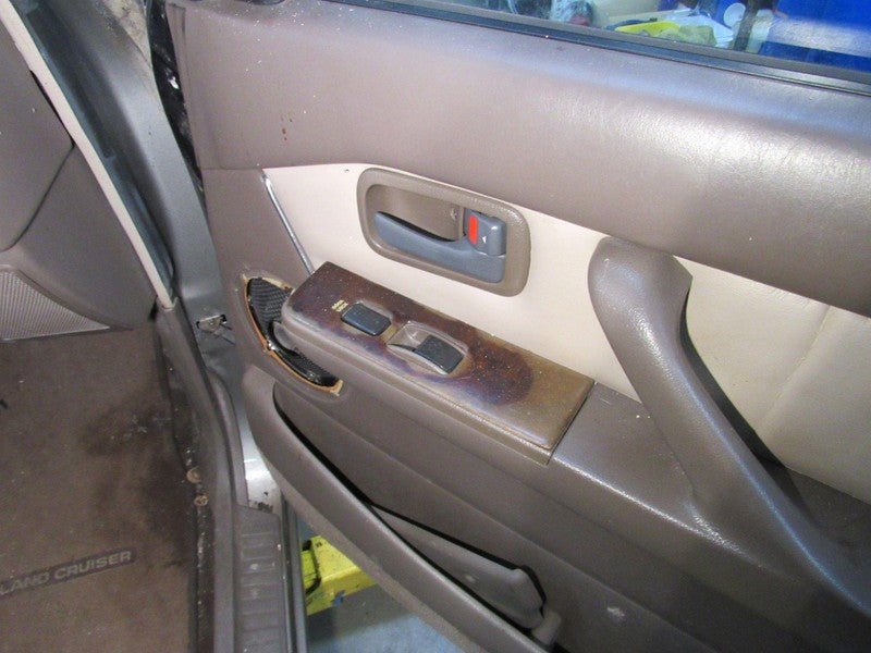91-97 Land Cruiser Right RH Passenger Side Front Door Trim Panel Gray