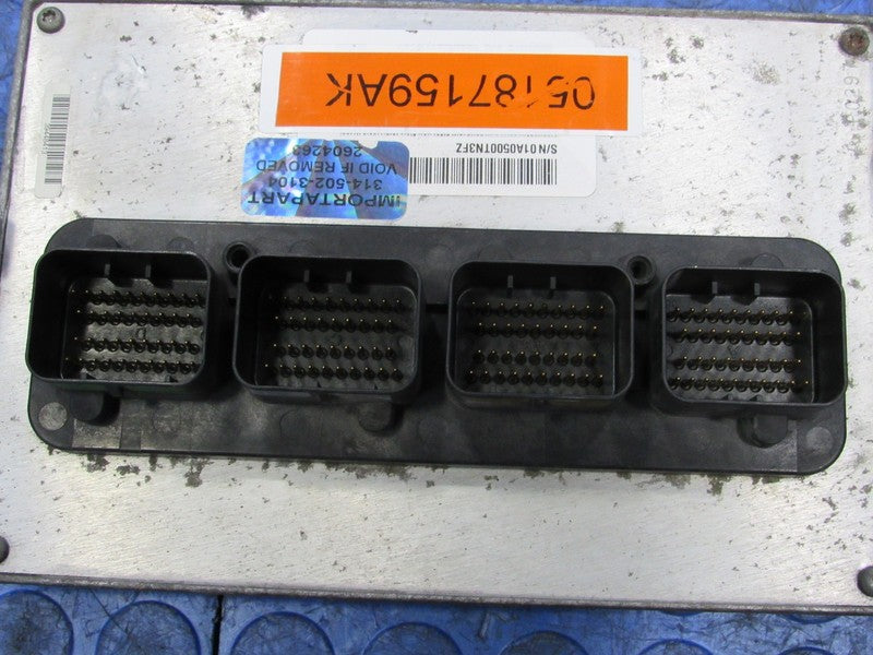 PROGRAMMED PLUG & PLAY 07 Jeep Wrangler JK 3.8L AT ECU 05187159AK 159 