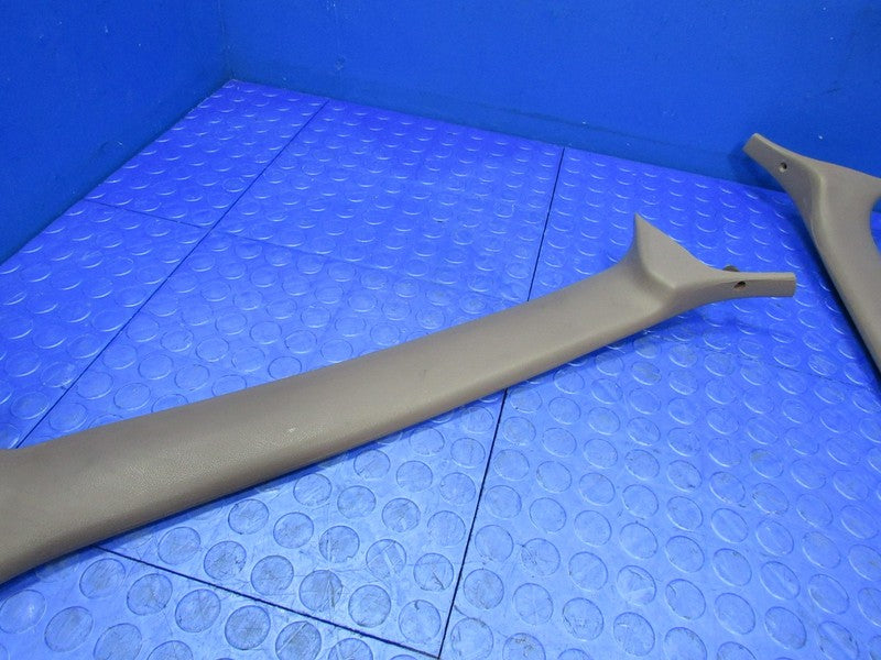92-96 Ford F150 F250 F350 Bronco Right Left A-Pillar Trim Set Tan Moch