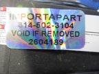 II-I5 Honda CR-Z CRZ Driver Steering Wheel Mounted Airbag Air Bag Blac