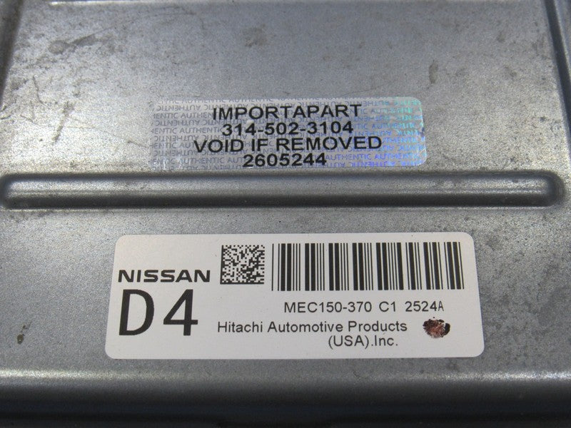 12 Frontier Xterra 4.0L V6 AT 4x4 ECU ECM PCM Engine Computer MEC150-3