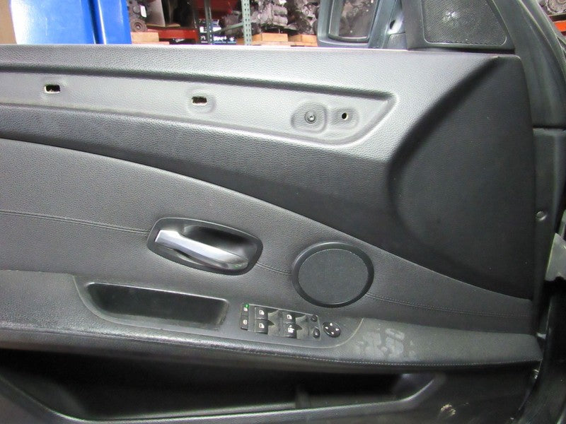 08-10 BMW 535 550 M5 Left LH Driver Side Front Door Trim Panel W/O Swi