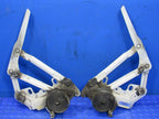 94-02 Dodge Ram 1500 2500 3500 Hood Hinge Hinges Set Pair White 5007