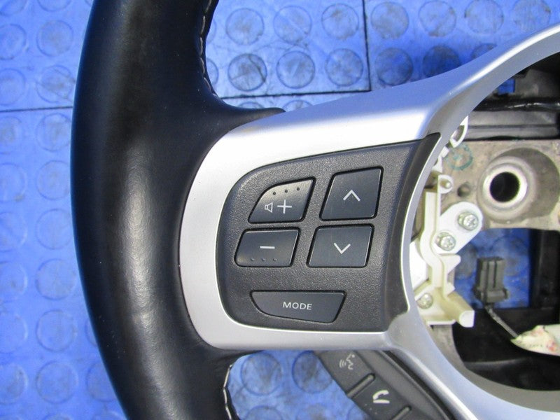 08-15 Mitsubishi Lancer Evolution Ralliart Driver Steering Wheel Black