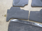 98-07 Lexus LX470 All Weather Floor Mats Cargo Mat Rubber Black SET 30