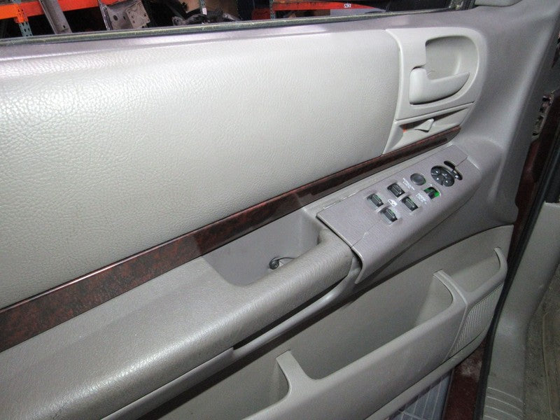 01-02 Dodge Durango Left LH Driver Side Front Door Trim Panel Taupe