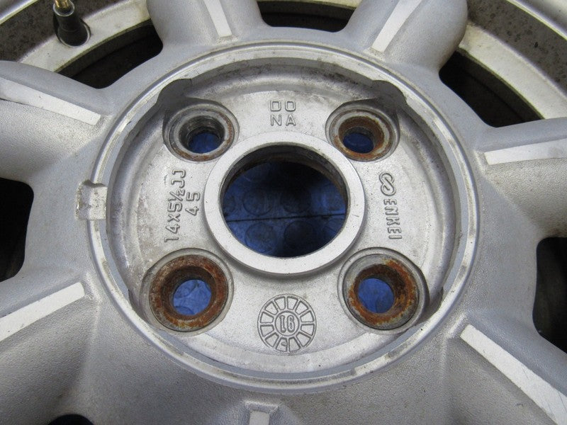90-93 Mazda Miata MX-5 NA 14x5.5 4x100 Daisy Wheel w/ Center Cap OEM 6