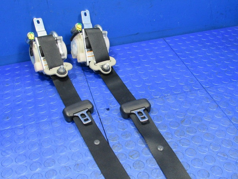 16-21 Honda Civic Sedan Front LH Driver RH Passenger Seat Belt SET Bla