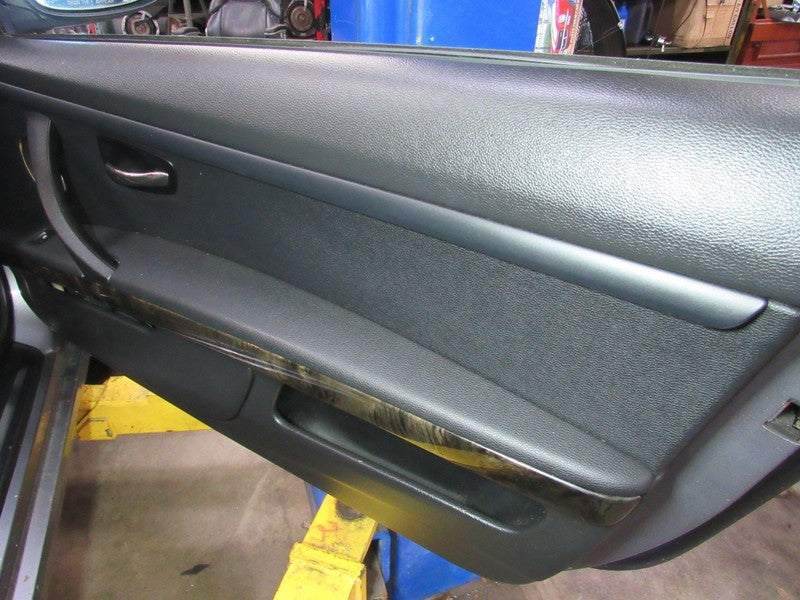 07-13 BMW 335 E92 Right RH Passenger Front Door Trim Panel Black MISSI