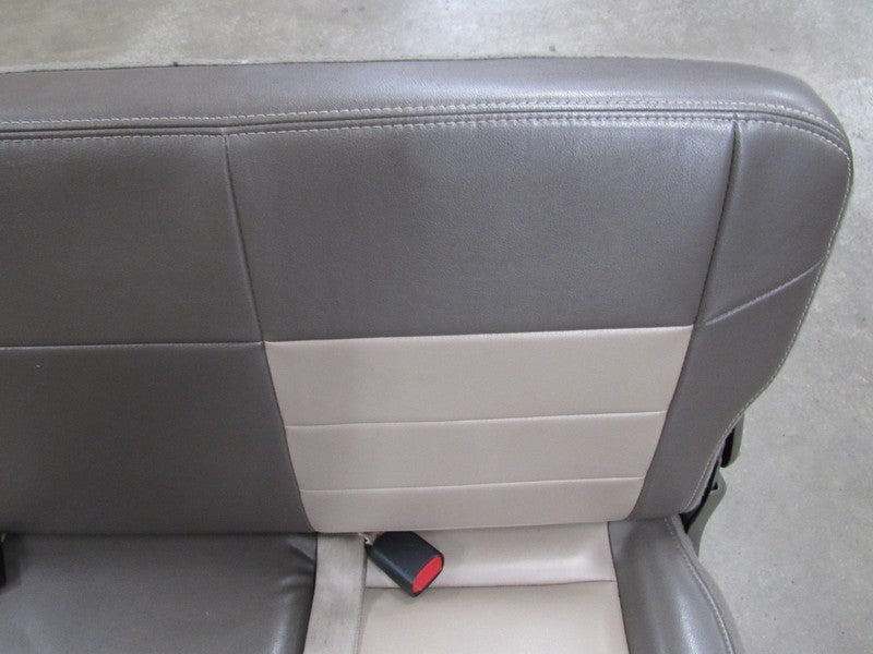 00-05 Ford Excursion Eddie Bauer Leather Rear Third 3rd Row Bench Seat