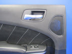 11-14 Dodge Charger SRT Left Rear LH Suede Door Card Panel Trim Black 