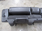 07-14 Tahoe Yukon Suburban Escalade Black Leather Third 3rd Row Seat 4