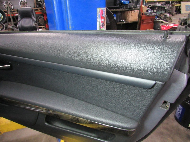 07-13 BMW 335 E92 Right RH Passenger Front Door Trim Panel Black MISSI