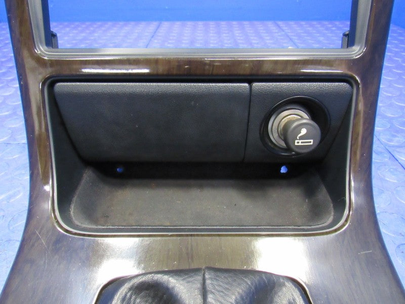 93-95 Acura Legend 5-Speed MT Center Console Radio Shifter Bezel Woodg