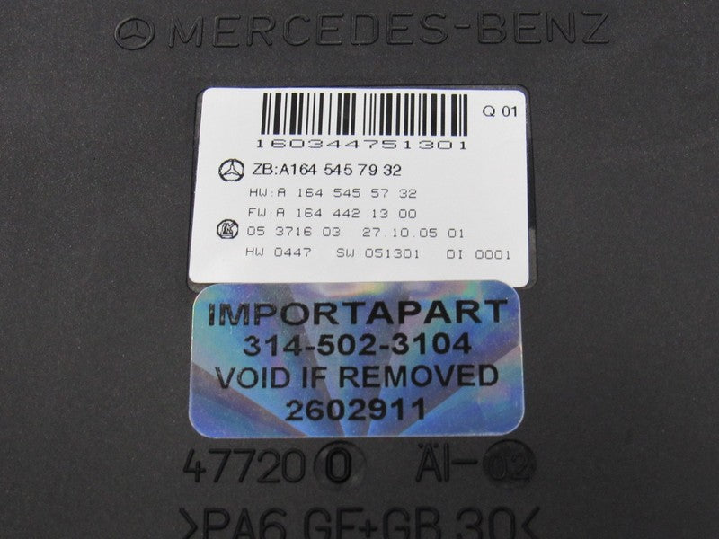 06-12 Mercedes GL ML R Class Front SAM BCM Body Control Module 164 545