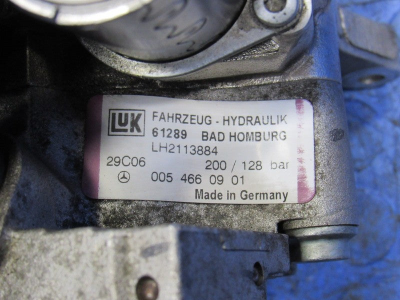 07-12 Mercedes SL550 SL63 AMG R230 Hydraulic Power Steering ABC Tandem